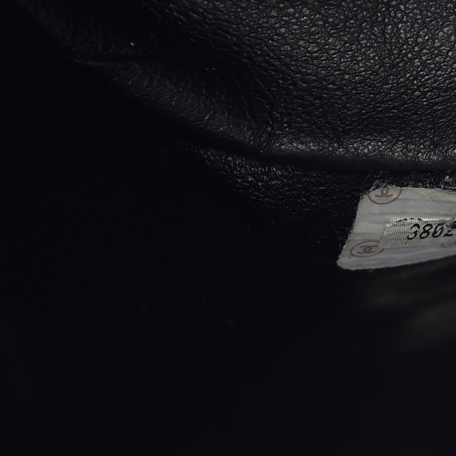 Chanel Lambskin Quilted Drawstring Backpack Black 8 of 10
