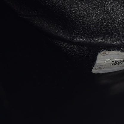 Chanel Lambskin Quilted Drawstring Backpack Black 8 of 10