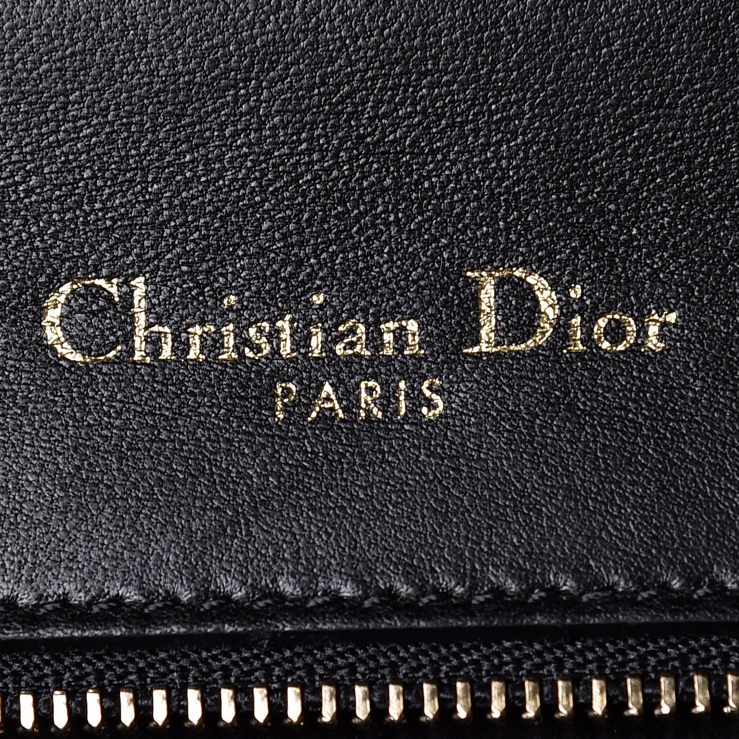 Christian Dior Lambskin Studded Medium Diorama Flap Bag Black 8 of 9