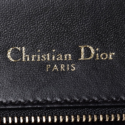 Christian Dior Lambskin Studded Medium Diorama Flap Bag Black 8 of 9