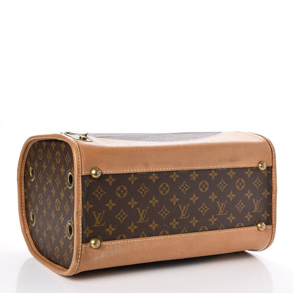 Louis Vuitton Monogram French Company Pet Carrier 4 of 13