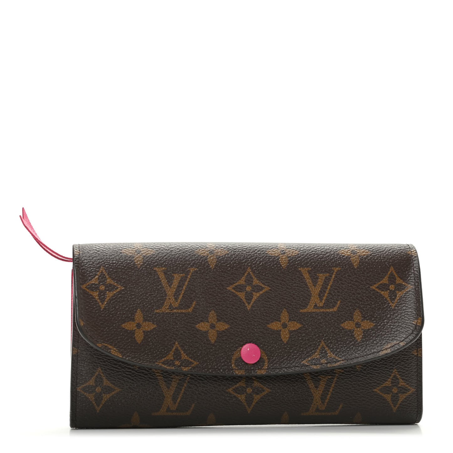 Monogram Emilie Wallet Hot Pink
