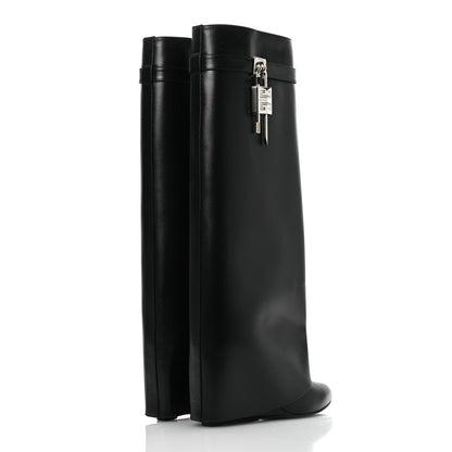 Givenchy Calfskin Shark Lock Pant Boots 40.5 Black 5 of 14