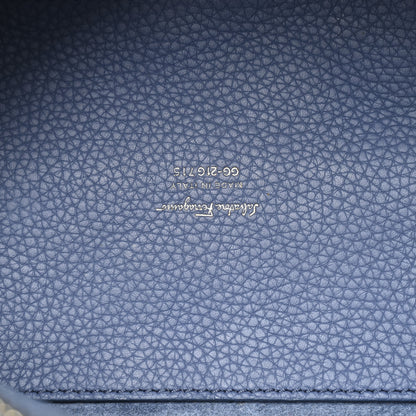 Salvatore Ferragamo Calfskin Tote Blue 6 of 9