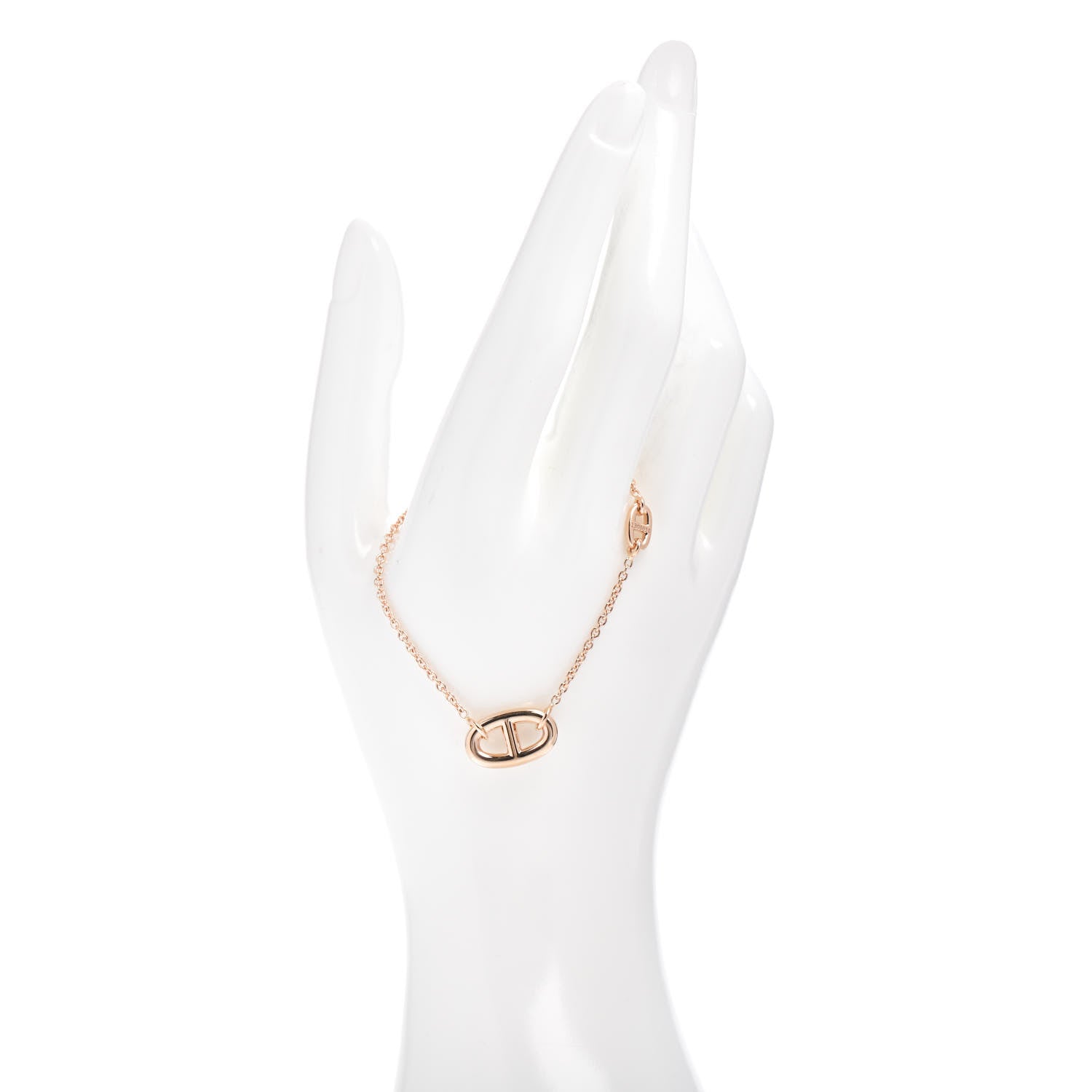 Hermes 18K Rose Gold PM Farandole Bracelet LG 2 of 5