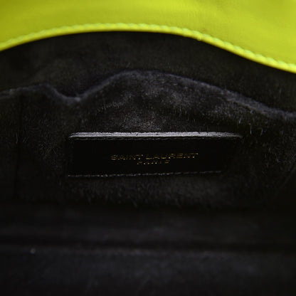 Saint Laurent Calfskin Nano Sac De Jour Neon Yellow 7 of 16