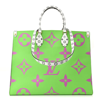 Louis Vuitton Monogram Giant Onthego GM Pink Lilac 1 of 10