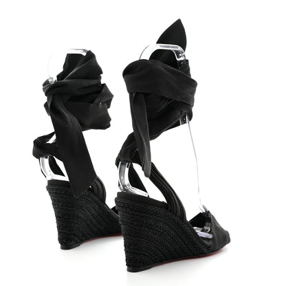 Christian Louboutin Suede Melides Du Desert 85 Heels 37 Black 4 of 8