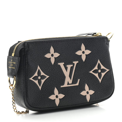 Louis Vuitton Empreinte Monogram Giant Mini Pochette Accessories Black 3 of 6