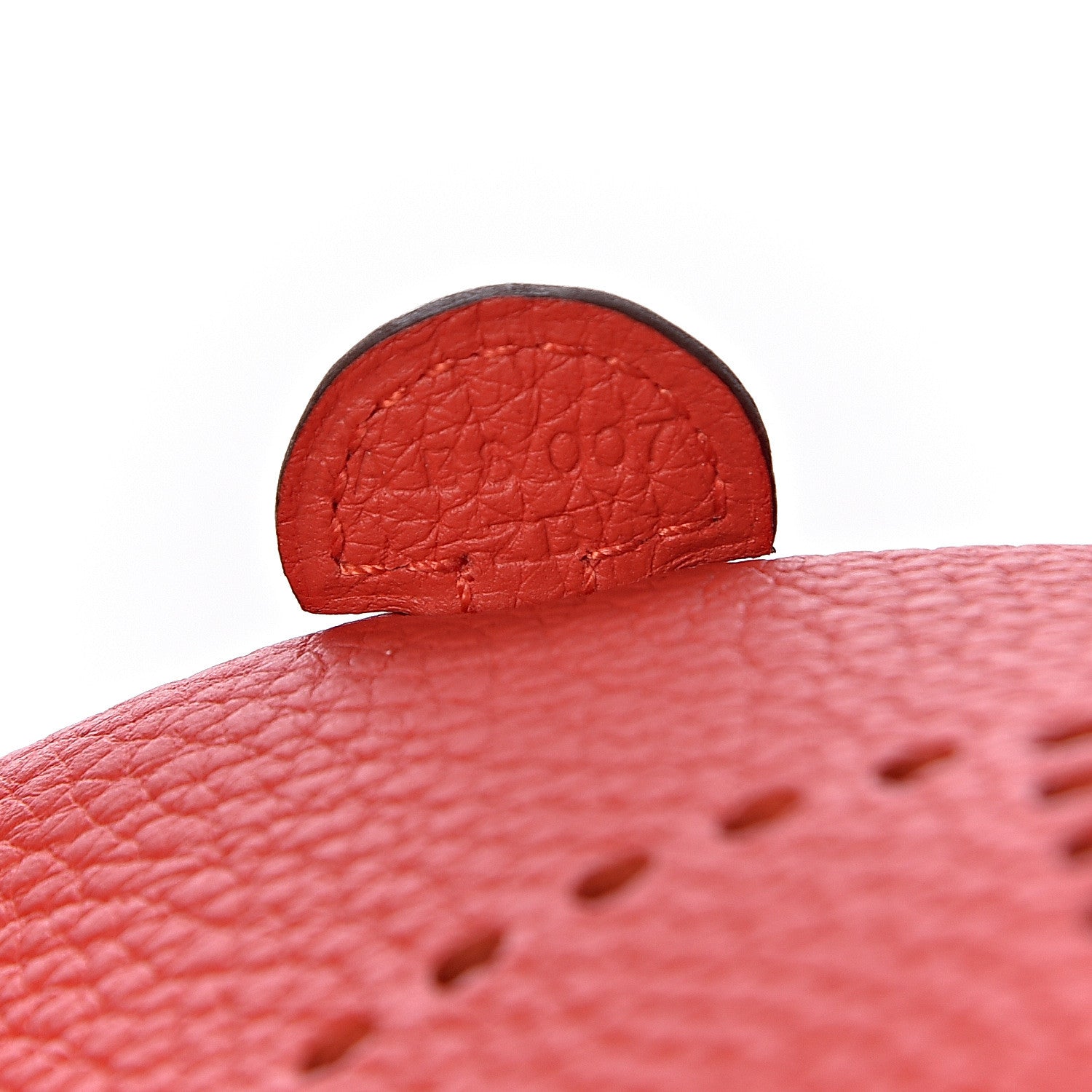 Hermes Taurillon Clemence Evelyne TPM Rouge Tomate 7 of 12