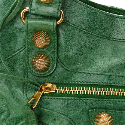 Balenciaga Chevre Giant 21 Gold Hardware City Vert Gazon 10 of 18