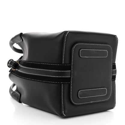Loro Piana Smooth Calfskin Small Bale Bag Black 4 of 9