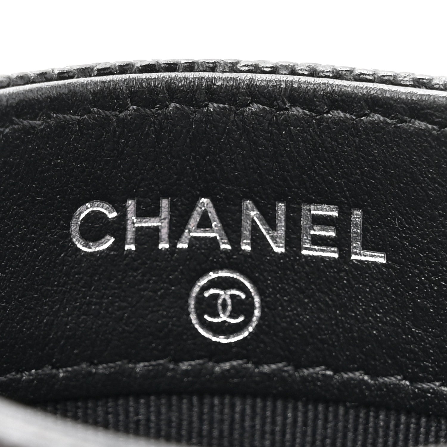 Chanel Caviar Quilted Chanel 19 Card Holder Black 6 of 9