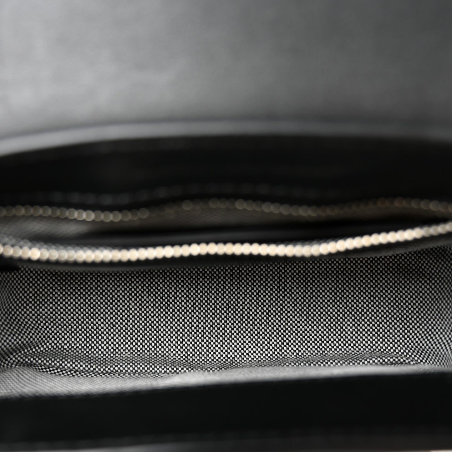 Calfskin Studded Mini Prisma Envelope Shoulder Black