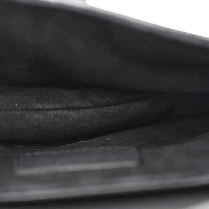 Christian Dior Ultra Matte Calfskin Mini Saddle Bag Black 5 of 9