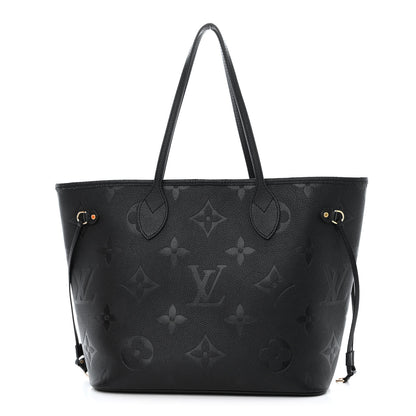 Louis Vuitton Empreinte Monogram Giant Neverfull MM Black 1 of 12