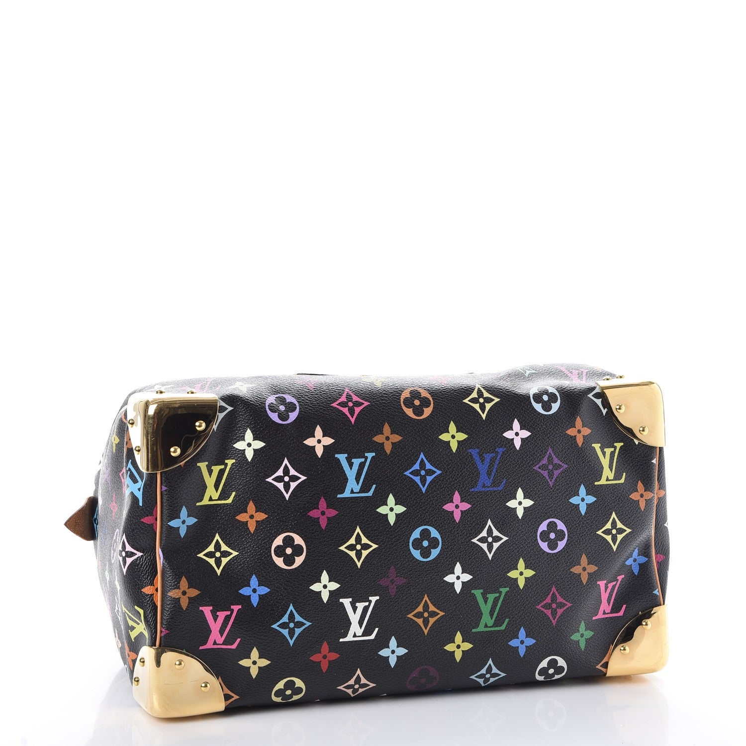 Louis Vuitton Monogram Multicolor Speedy 30 Black 4 of 8