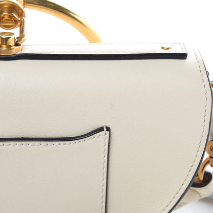 Chloe Calfskin Small Nile Bracelet Minaudiere Bag Off White 12 of 12