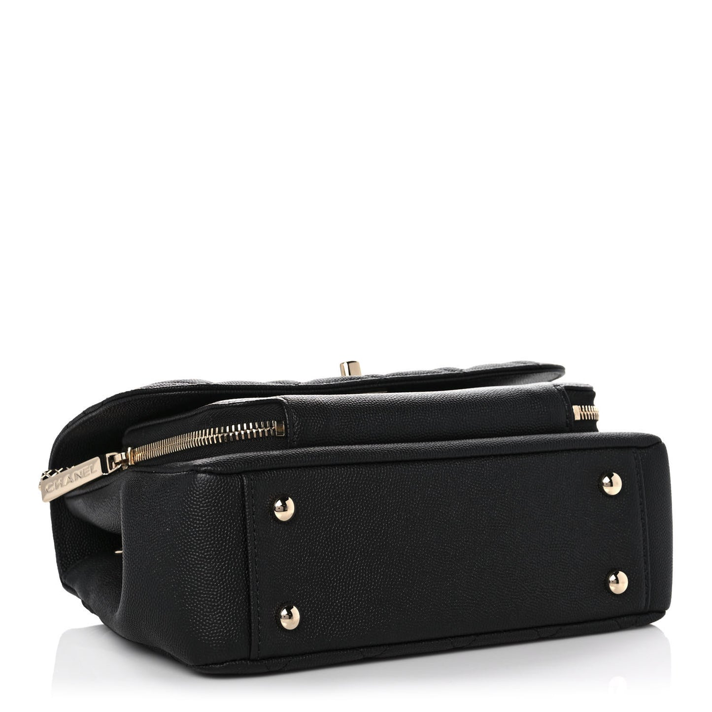 Caviar Quilted Medium Business Affinity Flap Black