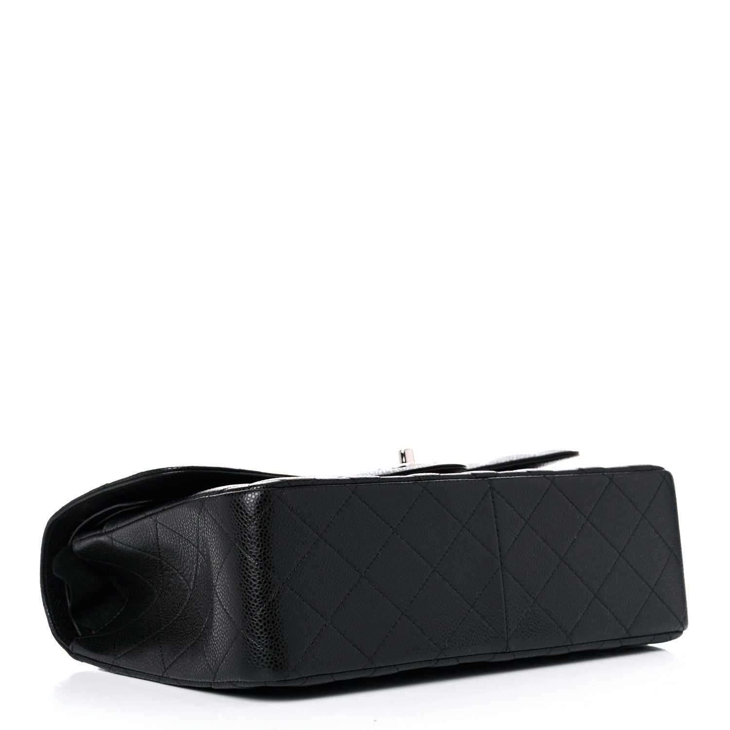 Chanel Caviar Quilted Jumbo Double Flap Black 3 of 10