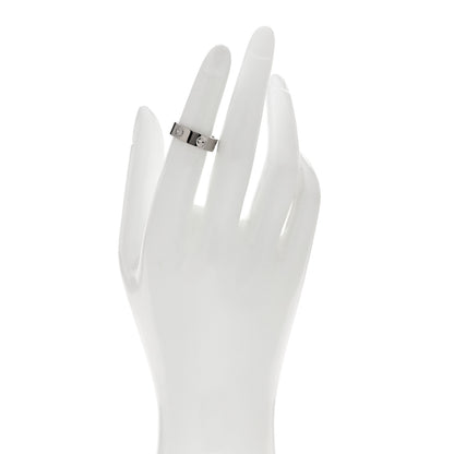 Cartier 18K White Gold 5.5mm LOVE Ring 49 5 2 of 4