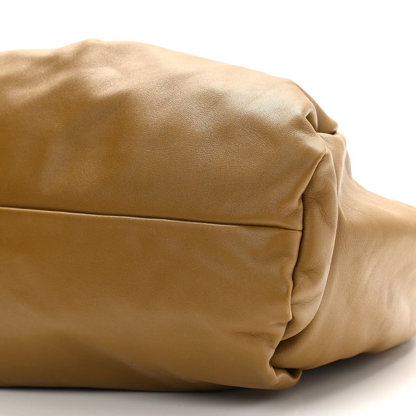 Smooth Butter Calfskin Small The Shoulder Pouch Moutarde