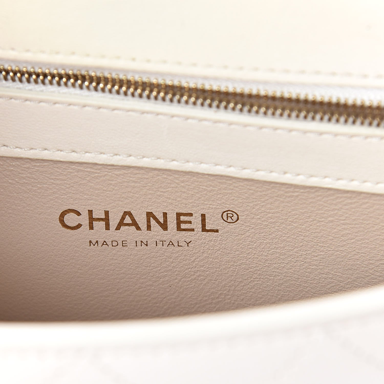 Chanel Lambskin Quilted Small Coco Lux Flap White 6 of 12