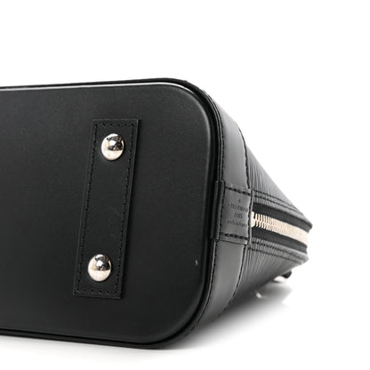 Louis Vuitton Epi Alma BB Black 9 of 9