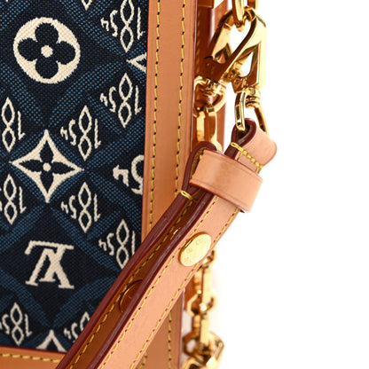 Louis Vuitton Jacquard Since 1854 Dauphine MM Blue 14 of 14
