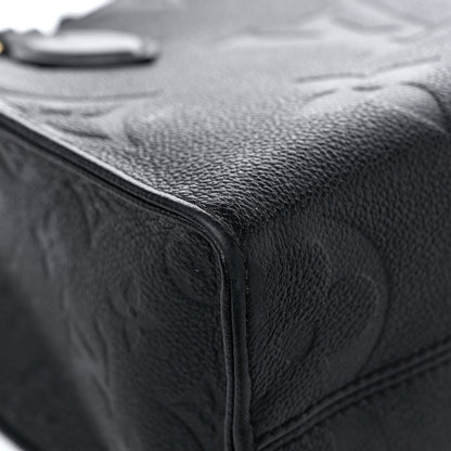 Louis Vuitton Empreinte Monogram Giant Onthego PM Black 7 of 13