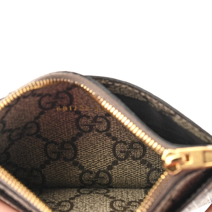 Gucci X BALENCIAGA GG Supreme Monogram Zip Card Case Beige Ebony 5 of 8