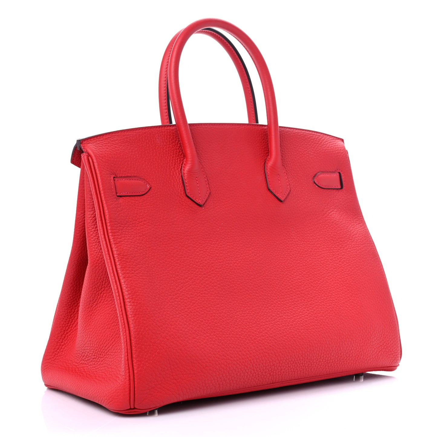 Togo Horseshoe Birkin 35 Rouge Casaque