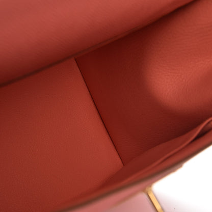 Hermes Epsom Kelly Sellier 32 Flamingo 26 of 32