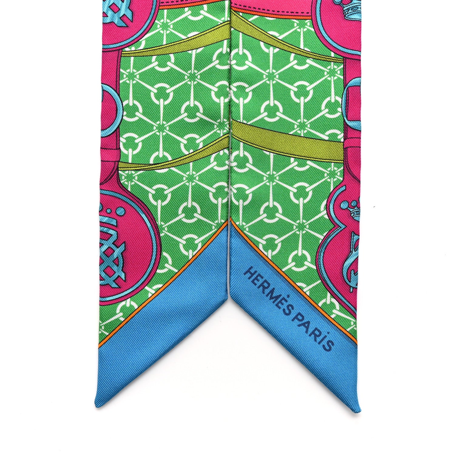 Hermes Silk La Promenade Du Matin Twilly 2 of 4