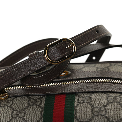 Gucci GG Supreme Monogram Web Mini Ophidia Shoulder Bag Brown 14 of 16