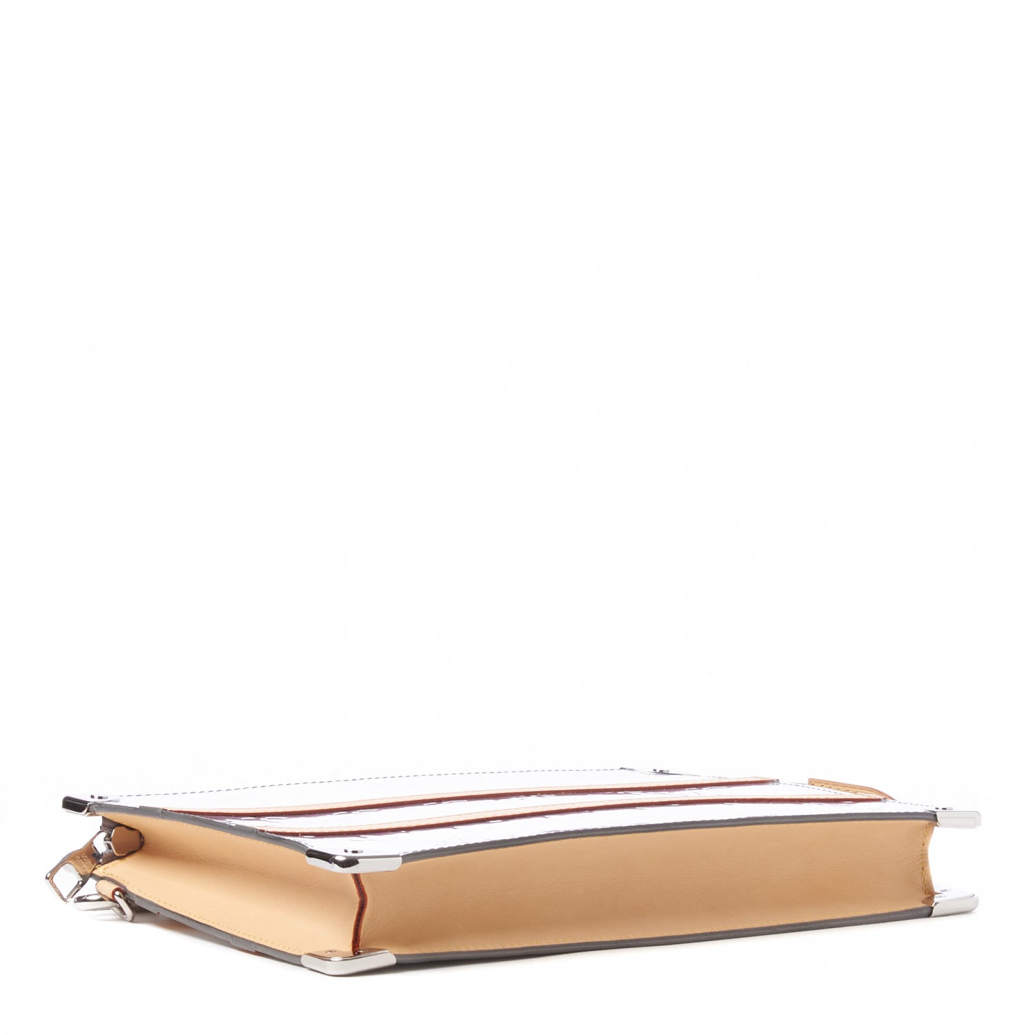 Louis Vuitton Monogram Mirror Trunk Pouch Silver 3 of 8