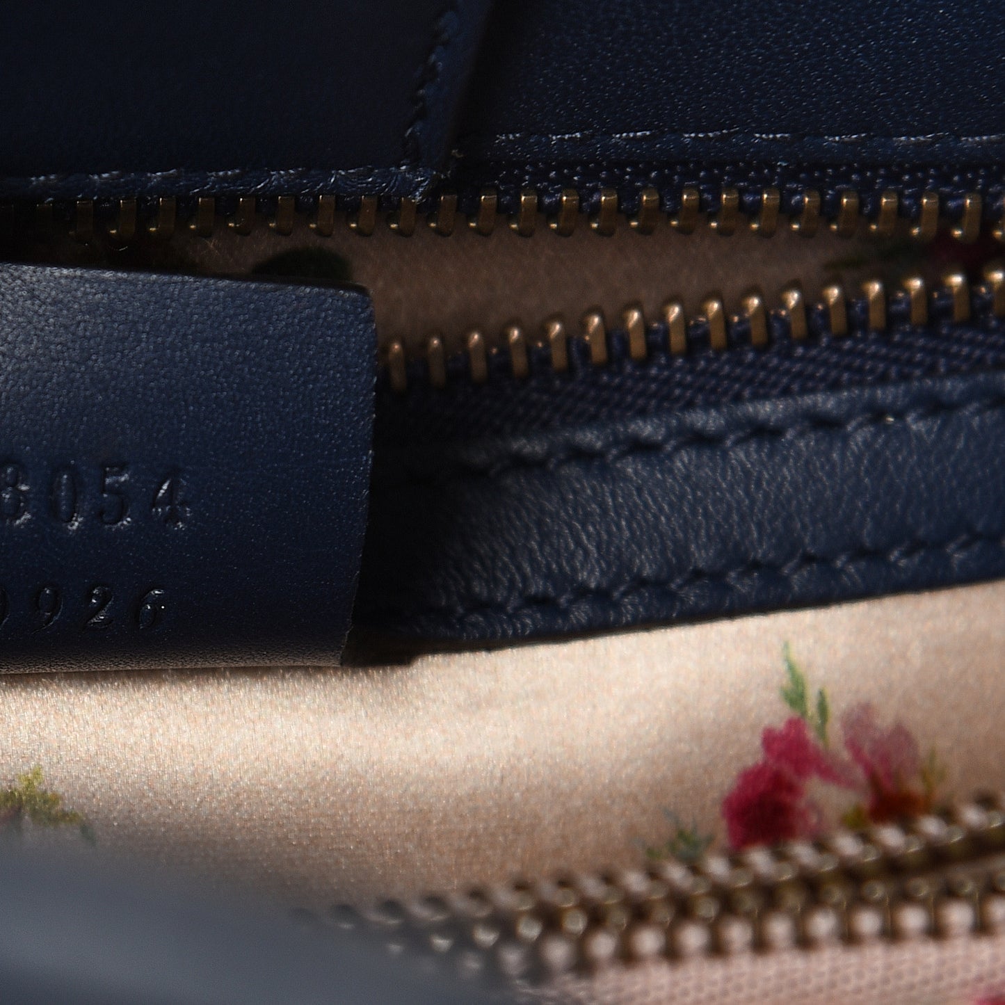 Denim Matelasse Small Pearly GG Marmont Tote Blue