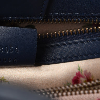 Gucci Denim Matelasse Small Pearly GG Marmont Tote Blue 7 of 13