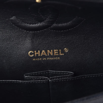 Chanel Caviar Quilted Medium Double Flap Black 8 of 10
