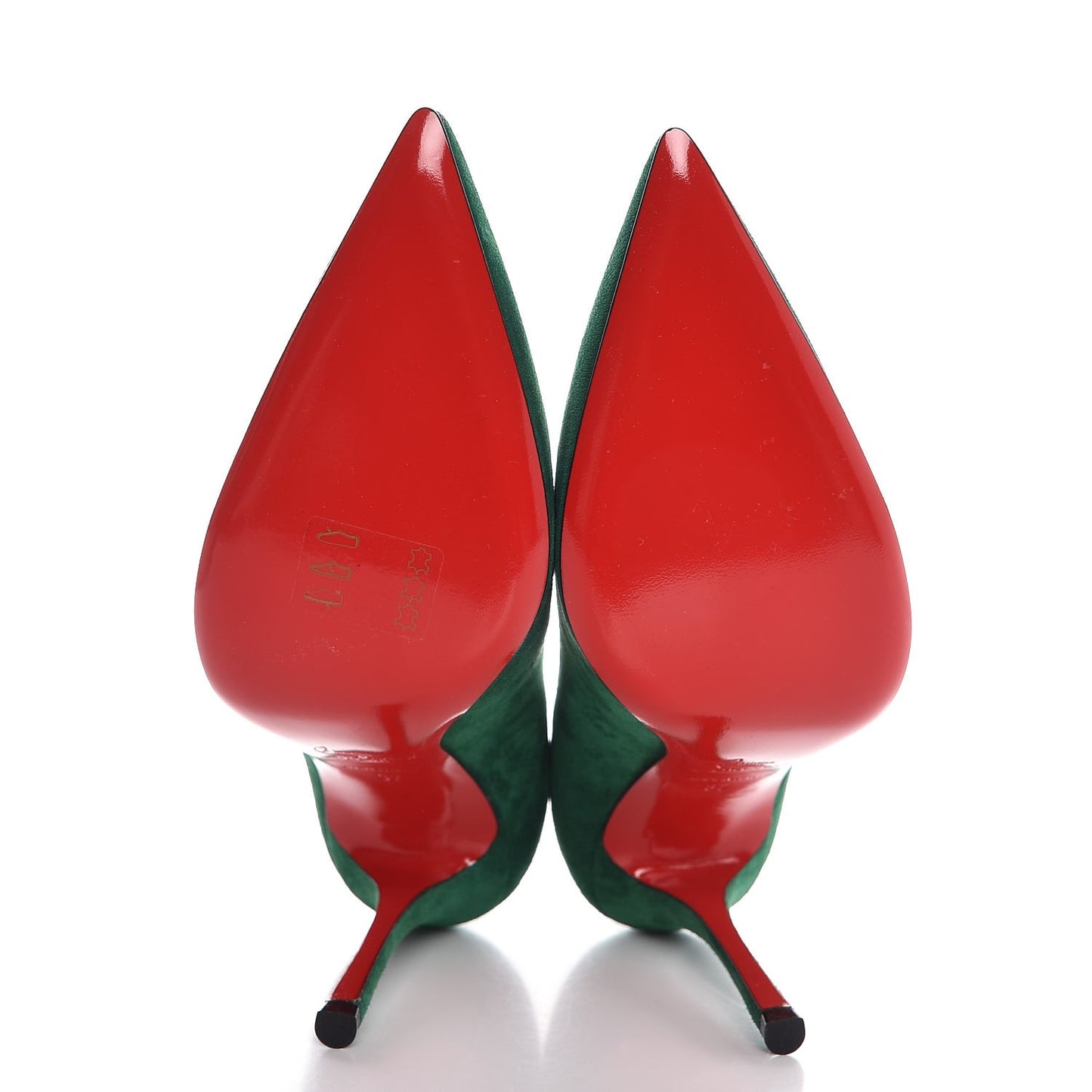 Veau Velours Decoltish 100 Pumps 37 Jungle