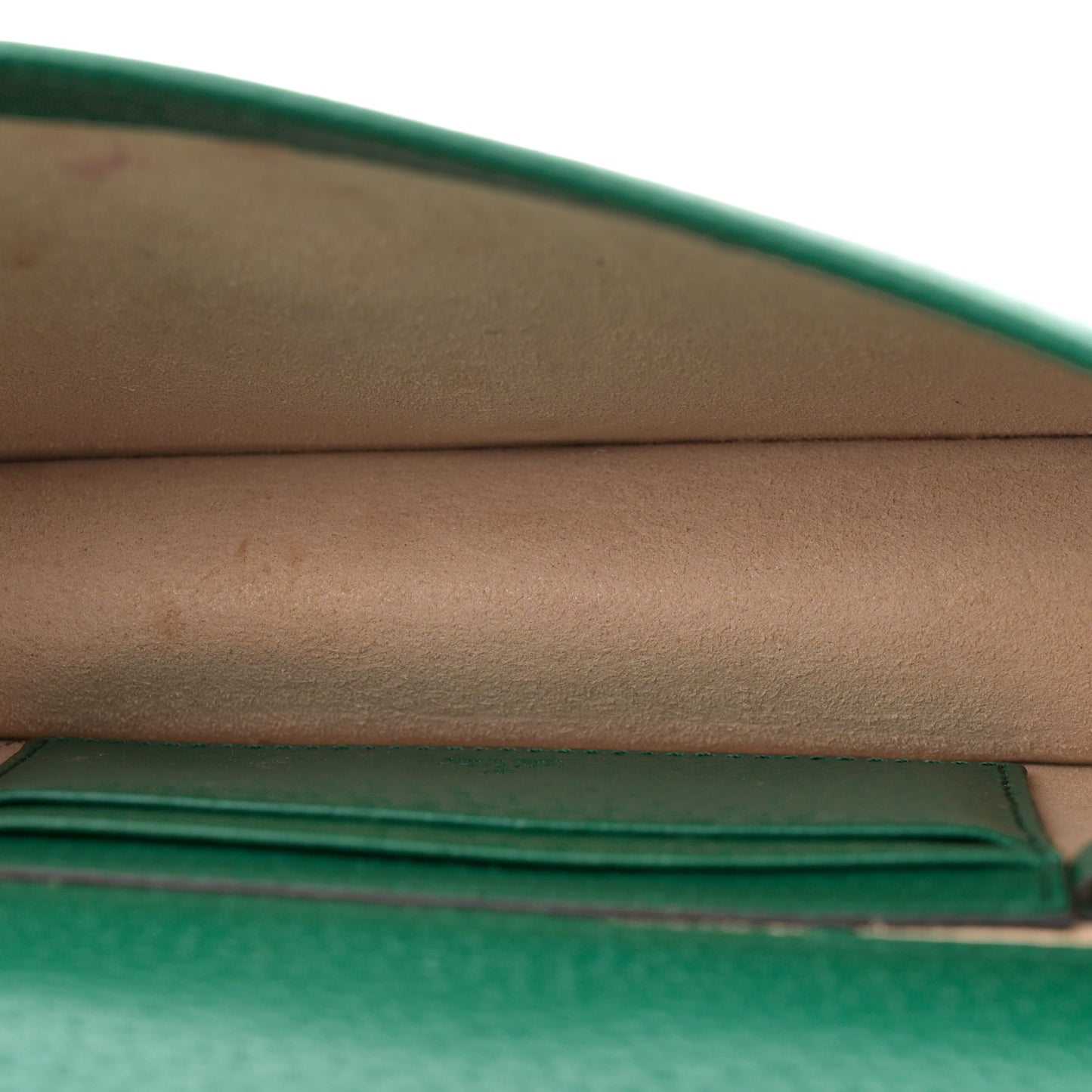 Dollar Pigprint Diana Chain Wallet Green