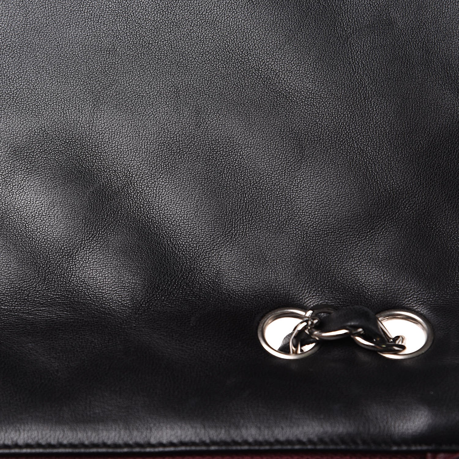 Chanel Lambskin Quilted Jumbo Single Flap Black 16 of 16