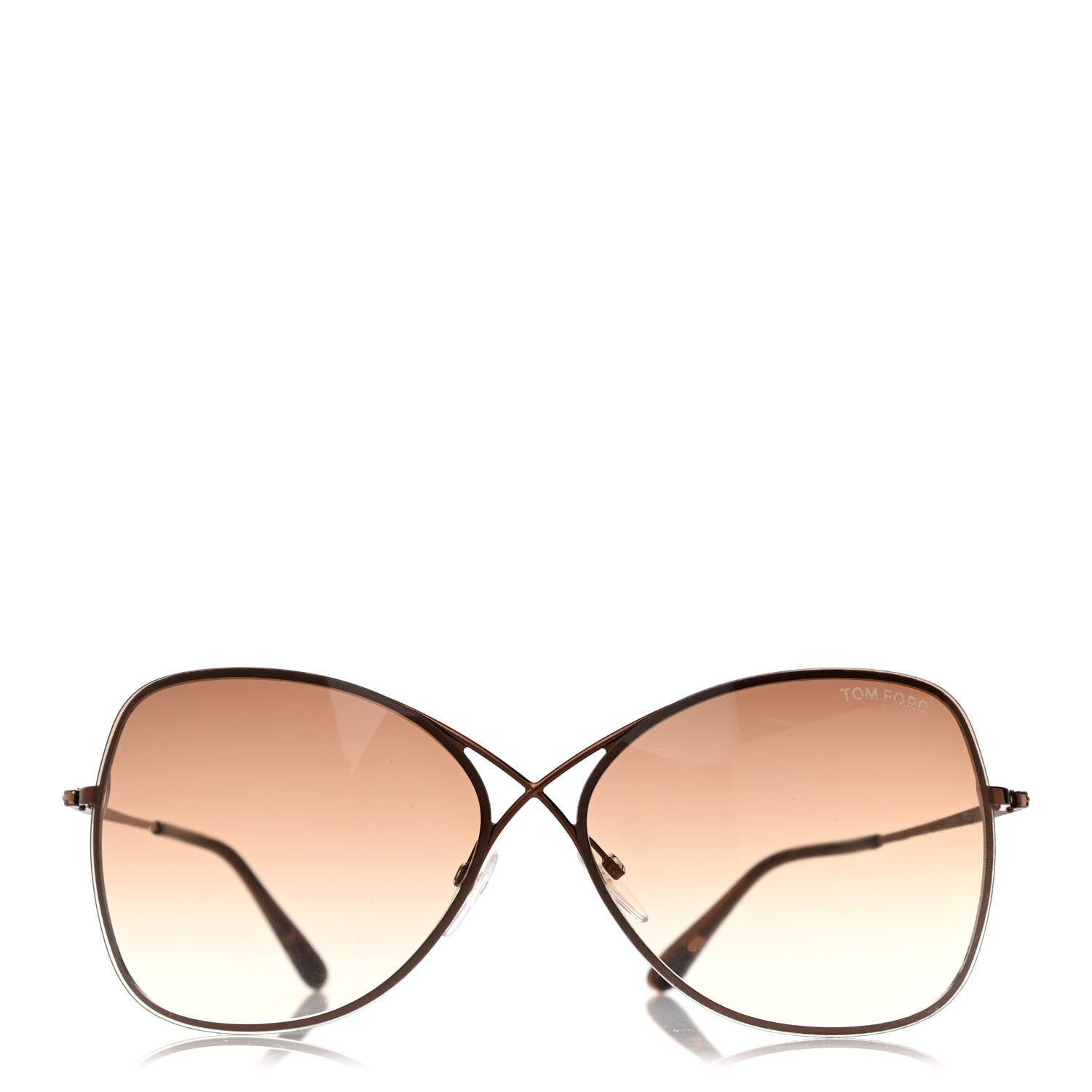 Tom Ford Colette Butterfly Sunglasses TF250 Brown 2 of 7