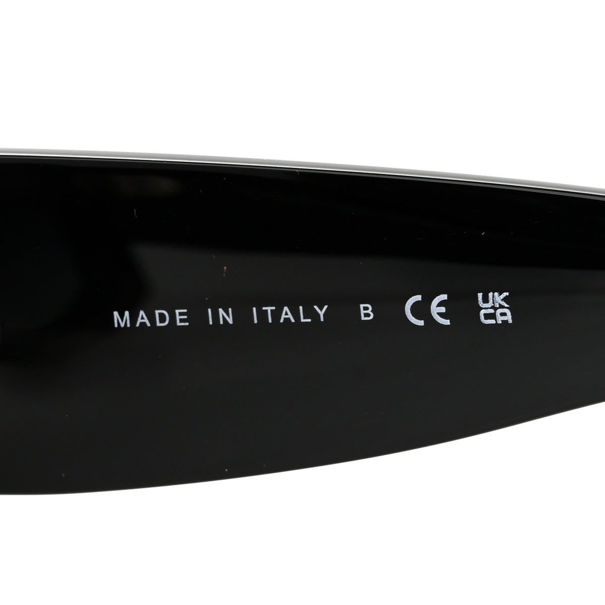 Acetate Rectangle Sunglasses 5435 Black