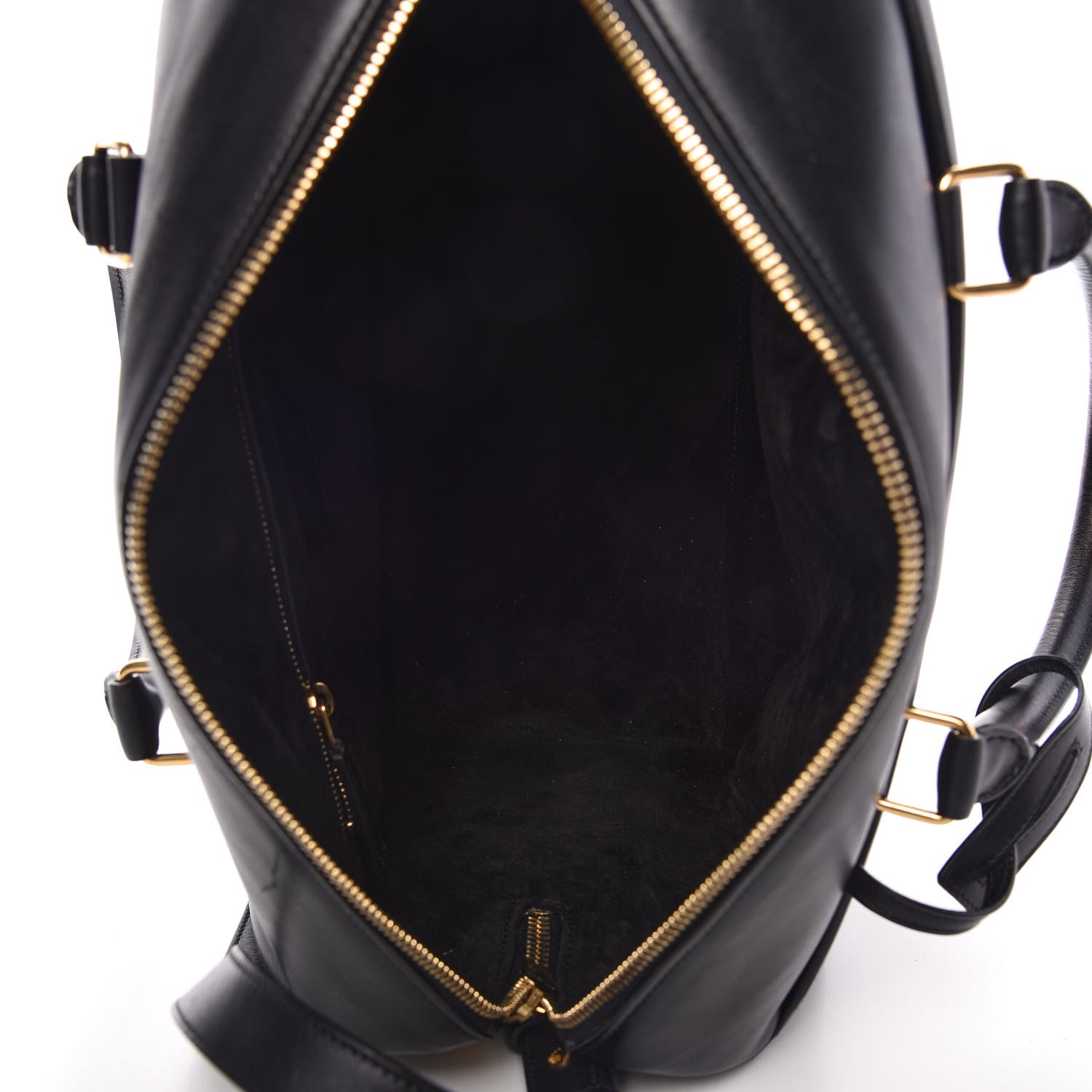 Saint Laurent Calfskin Classic Duffle 6 Black 5 of 11