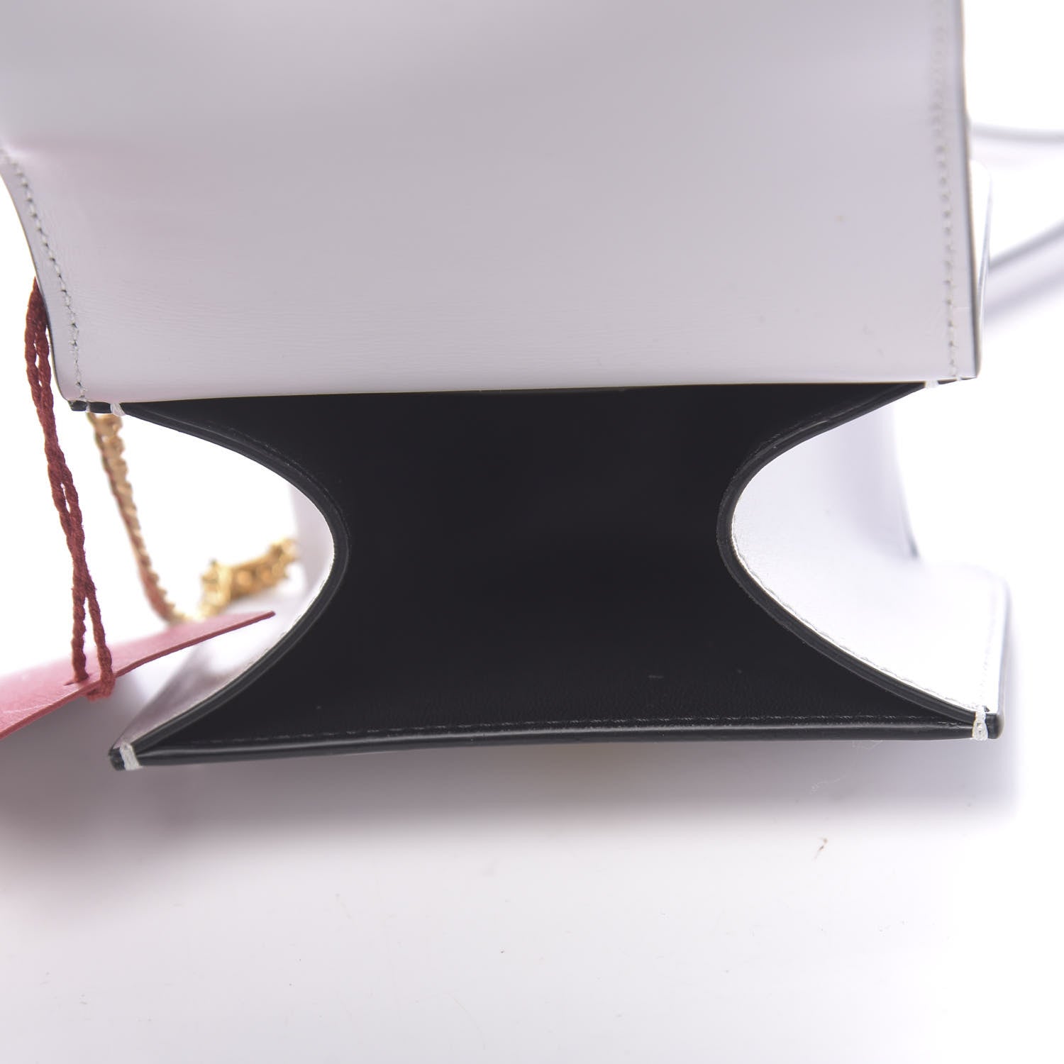 Valentino Garavani Smooth Calfskin Micro VSling Shoulder Bag White 5 of 9