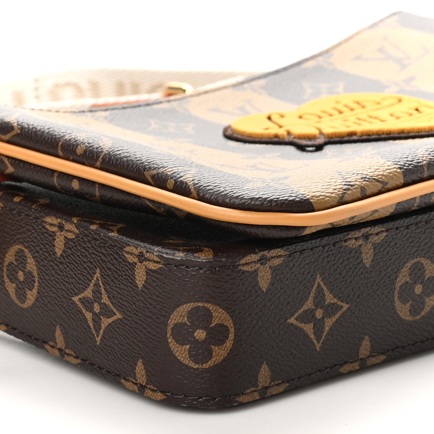 X NIGO Reverse Monogram Stripes Trio Messenger
