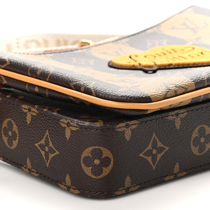 Louis Vuitton X NIGO Reverse Monogram Stripes Trio Messenger 8 of 9