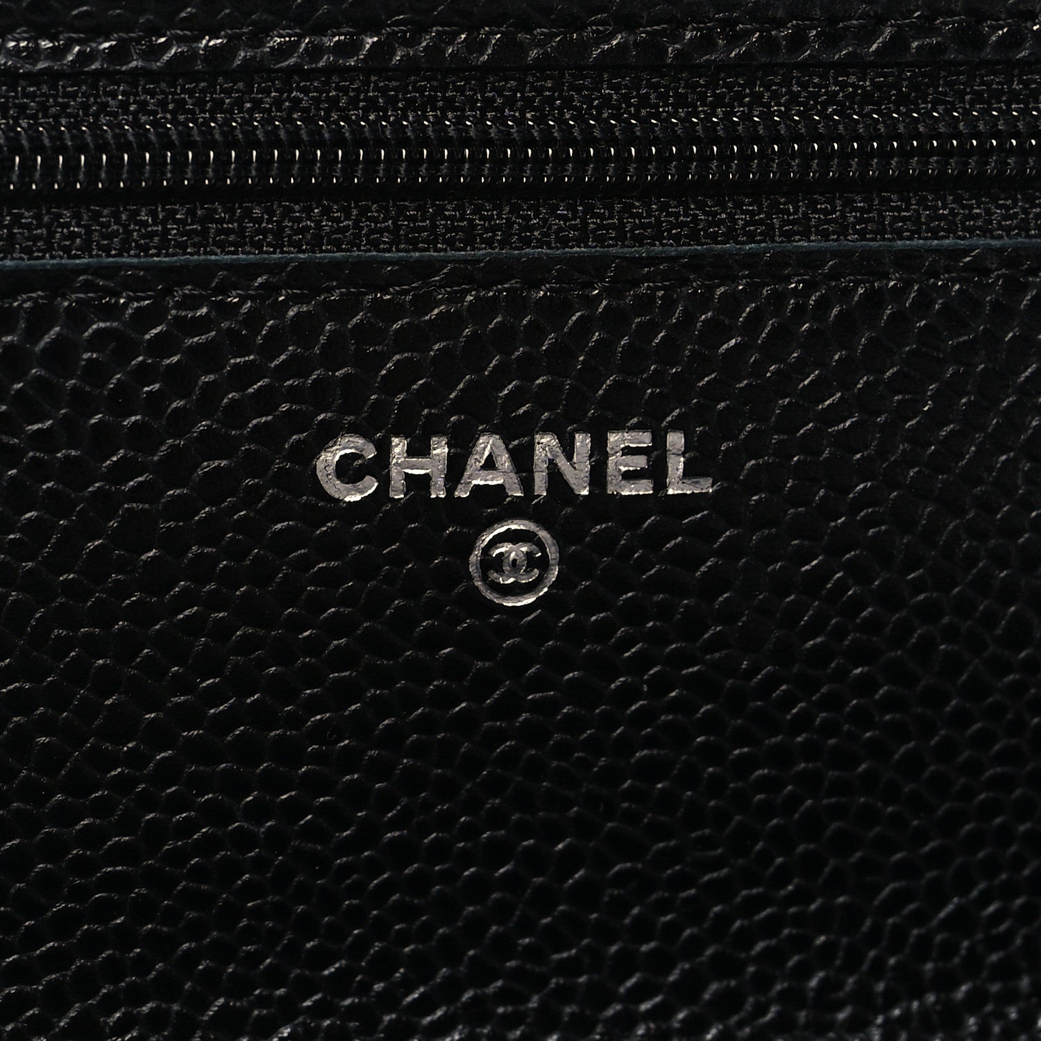 Chanel Caviar Quilted Wallet on Chain WOC Black 6 of 11