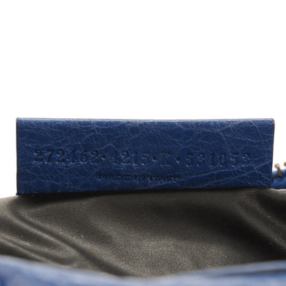Balenciaga Agneau Classic Hardware Pencil Case M Bleuette 7 of 7